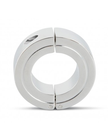 Pierścień erekcyjny Rebel Lockable Ball Stretcher - Pierścienie erekcyjne niewibrujące - 3