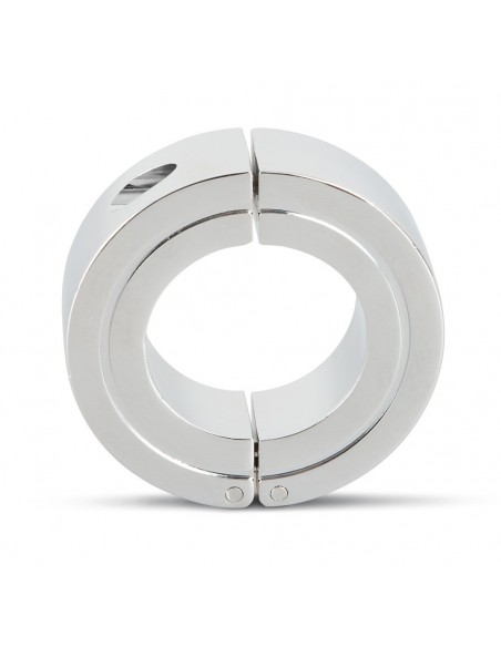 Pierścień erekcyjny Rebel Lockable Ball Stretcher - Pierścienie erekcyjne niewibrujące - 3