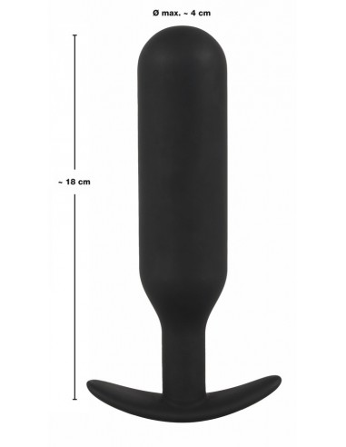 Korek analny Black Velvets Anal Trainer Med - Korki analne pozostałe - 6