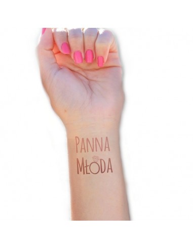 Zestaw 12 ROSE GOLD tatuaży na wieczór panieński - Śmieszne gadżety, prezenty - 5