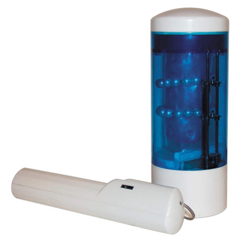 Masturbator ustny Mouth z dwoma pierścieniami koralików, TPE, 21 cm - 3