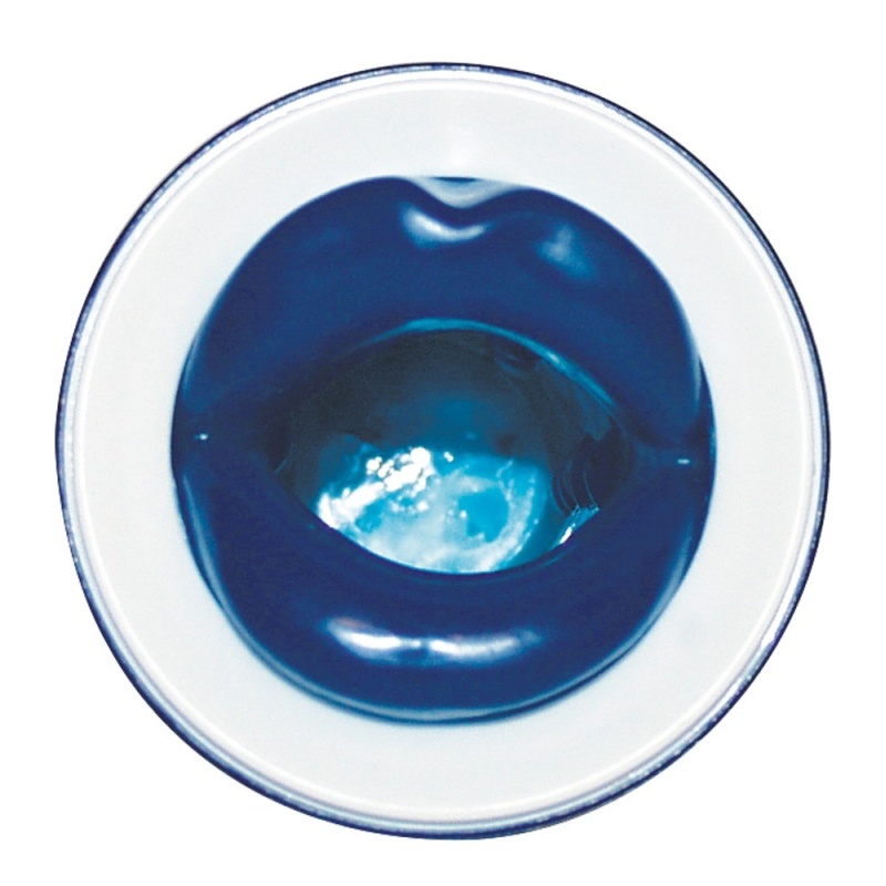 Masturbator ustny Mouth z dwoma pierścieniami koralików, TPE, 21 cm - 4