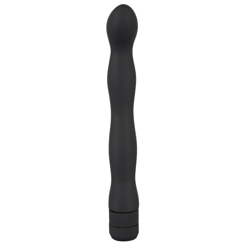 Wibrator analny Anal Lover – falisty z okrągłą końcówką, bezstopniowa wibracja, 18 cm, Ø 1,7–2,4 cm - 4
