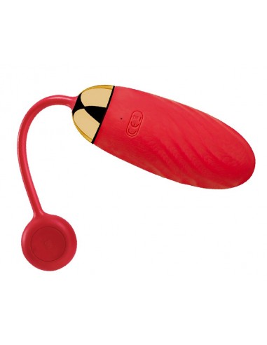 Jajeczko wibrujące Ella Red - Kulki Gejszy i Jajeczka Wibrujące - 1