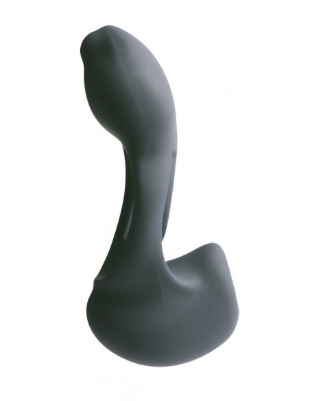 Pierścień na Penisa z wibracją Roco Just Czarny - Pierścienie erekcyjne wibrujące - 4