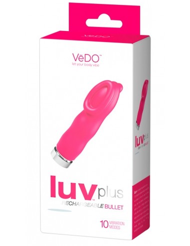 Stymulator łechtaczki Luv Plus Foxy Pink - Stymulatory łechtaczki - 2