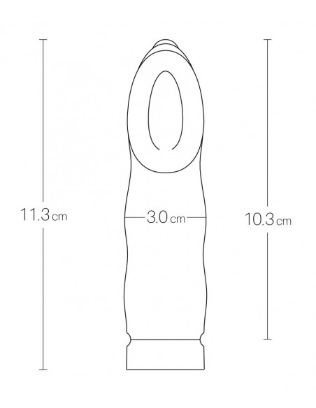 Stymulator łechtaczki Luv Plus Foxy Pink - Stymulatory łechtaczki - 3