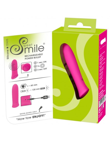 Wibrator Sweet Smile Rechargeable Power - Wibratory Mini - 7