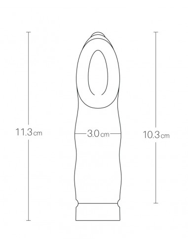 Stymulator łechtaczki Luv Plus Tease Me Turquoise - Stymulatory łechtaczki - 3