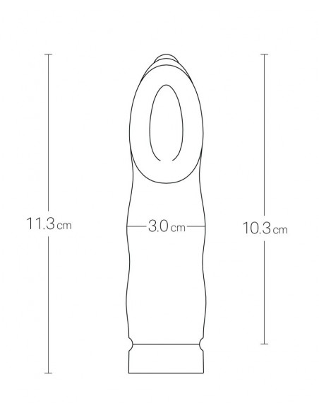 Stymulator łechtaczki Luv Plus Tease Me Turquoise - Stymulatory łechtaczki - 3