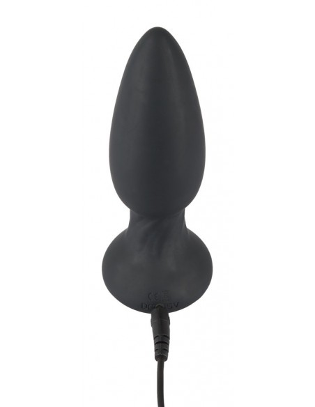 Korek analny wibrujący Black Velvets Rc Vibrating Plu - Kulki i korki analne wibrujące - 7