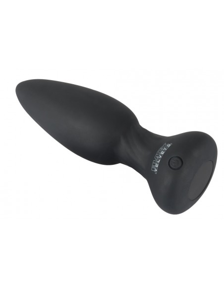 Korek analny wibrujący Black Velvets Rc Shaking Plug - Kulki i korki analne wibrujące - 4