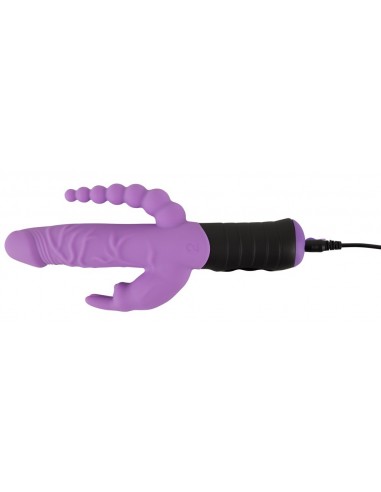 Wibrator króliczek Triple Vibrator - Wibratory Króliczki - 10