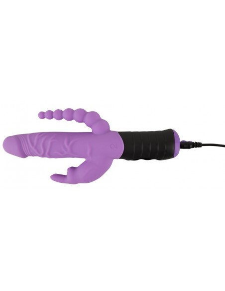 Wibrator króliczek Triple Vibrator - Wibratory Króliczki - 10