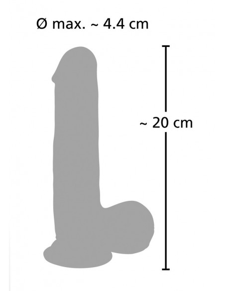 Wibrator z cyberskóry Medical Silicone Rotating Vibr - Wibratory Realistyczne - 8