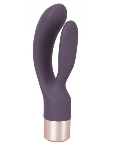 Wibrator podwójny Elegant Vibrator Double Vibe - Wibratory Króliczki - 3