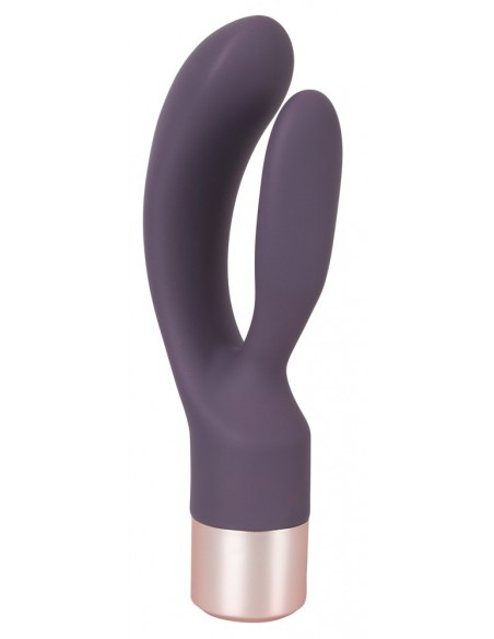 Wibrator podwójny Elegant Vibrator Double Vibe - Wibratory Króliczki - 3