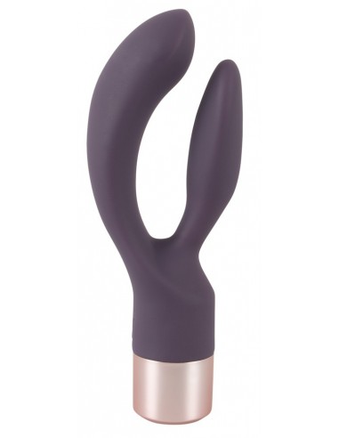Wibrator podwójny Elegant Vibrator Double Vibe - Wibratory Króliczki - 4