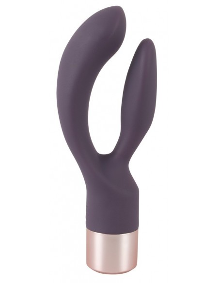 Wibrator podwójny Elegant Vibrator Double Vibe - Wibratory Króliczki - 4