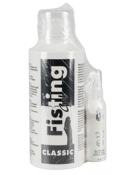Lubrykant Fisting Gel 500 ml + Cleaner - Lubrykanty do seksu analnego - 1