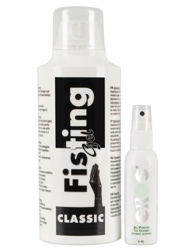 Lubrykant Fisting Gel 500 ml + Cleaner - Lubrykanty do seksu analnego - 2