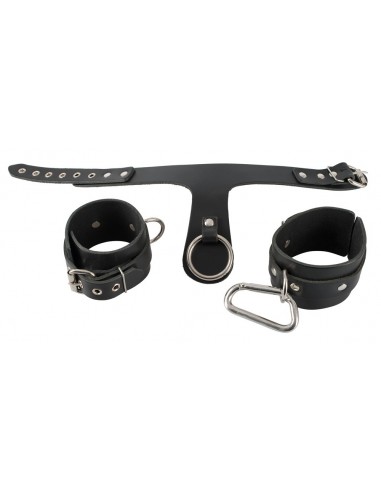 Uprząż BDSM Leather Bondage Set Of The O. - Uprzęże BDSM - 4