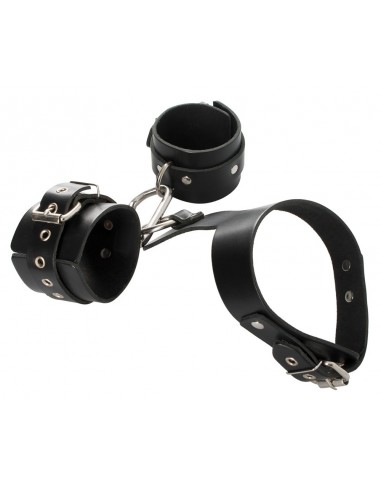 Uprząż BDSM Leather Bondage Set Of The O. - Uprzęże BDSM - 6