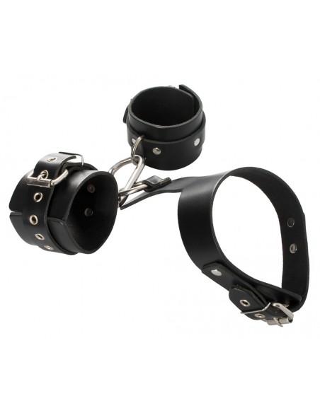 Uprząż BDSM Leather Bondage Set Of The O. - Uprzęże BDSM - 6