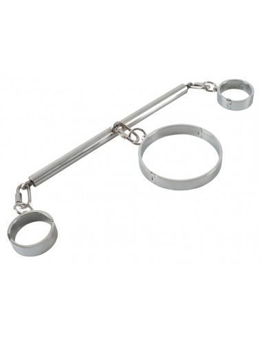 Uprząż BDSM Bk Collar Steel - Uprzęże BDSM - 2