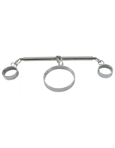 Uprząż BDSM Bk Collar Steel - Uprzęże BDSM - 5