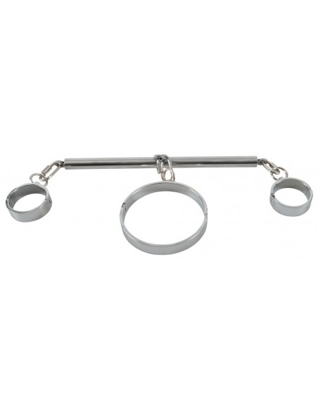 Uprząż BDSM Bk Collar Steel - Uprzęże BDSM - 5