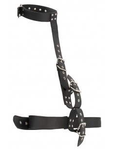 Uprząż BDSM Neck-Wrist Restraint Vegan - Uprzęże BDSM - 1 2