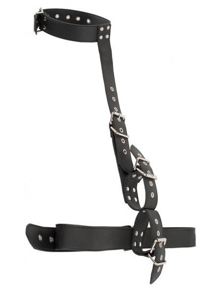 Uprząż BDSM Neck-Wrist Restraint Vegan - Uprzęże BDSM - 2