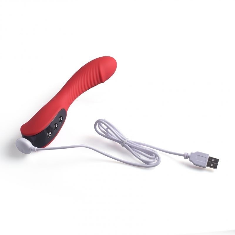 Wibrator Punktu G Sweet Love Red 18 cm Czerwony - 6