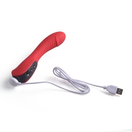 Wibrator Punktu G Sweet Love Red 18 cm Czerwony - 6