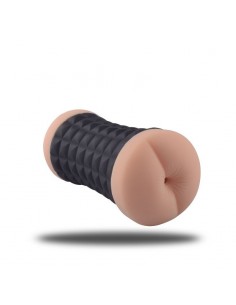 Anal I Ciasna Pochwa W Jednym - Masturbator Deep Black - Masturbatory i Sztuczne pochwy - 1 2