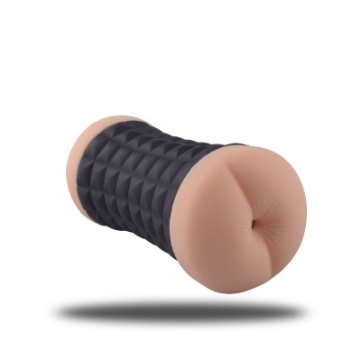 Masturbator Doppio Masturbatore 15 cm Czarny - 1 2