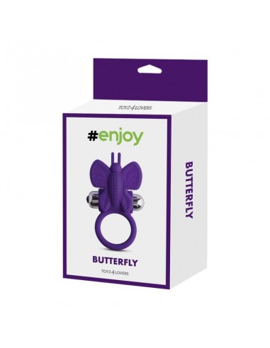 Pierścień na Penisa wibrujący Anello Fallico Butterfly Toyz4Lovers - Pierścienie erekcyjne wibrujące - 6