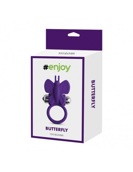 Pierścień na Penisa wibrujący Anello Fallico Butterfly Toyz4Lovers - Pierścienie erekcyjne wibrujące - 6