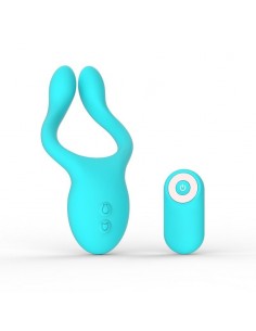 Wibrator dla pary Intense vibe light blue - Stymulatory i wibratory dla par - 1