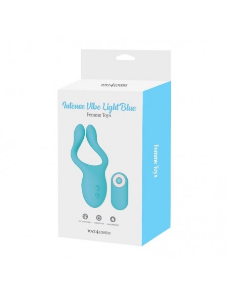 Wibrator dla pary Intense vibe light blue - Stymulatory i wibratory dla par - 5
