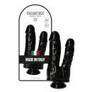 Podwójne dildo Romolo e Remo 18,5 cm czarny - 3