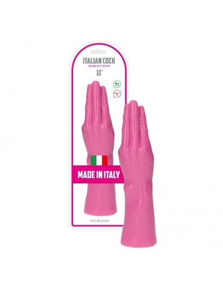 Dildo do fistingu DUŻE - Fisting Mania Pink - Dilda giganty - 4