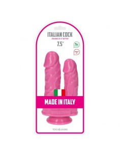 Podwójne dildo Toyz4Lovers 18,5 cm Różowe - Dilda podwójne - 1 2