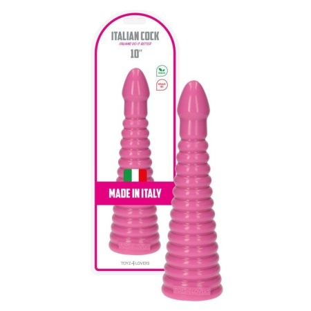 Korek analny Tito Pink 26 cm (średnica 8 cm) – stopniowany, różowy - 4