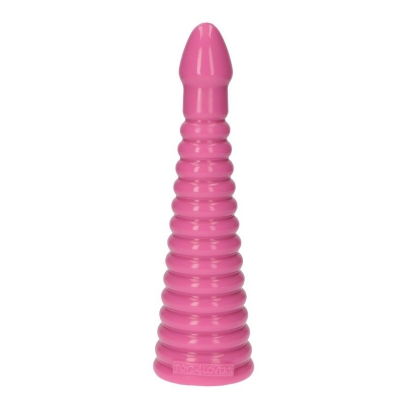Korek analny Tito Pink 26 cm (średnica 8 cm) – stopniowany, różowy - 5