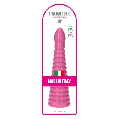 Korek analny Tito Pink 26 cm (średnica 8 cm) – stopniowany, różowy - 1 2