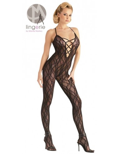 Bodystocking Lace Catsuit S/M - Bodystocking - 7