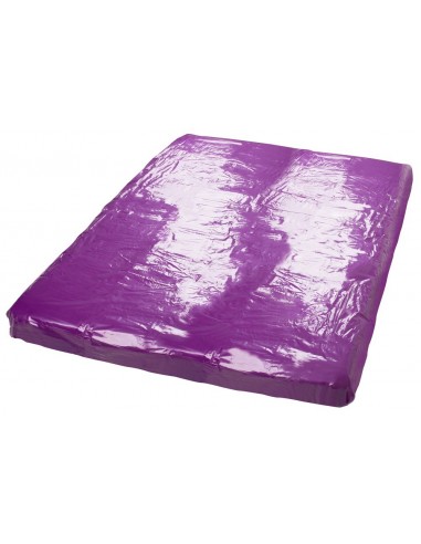 Prześcieradło Vinyl 200x230cm Purple - Pozostałe gadżety BDSM - 3