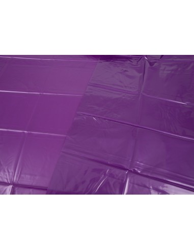 Prześcieradło Vinyl 200x230cm Purple - Pozostałe gadżety BDSM - 5